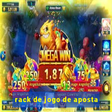 rack de jogo de aposta